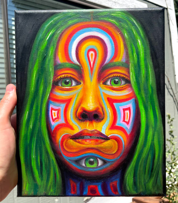 Faerie Faece Original Painting
