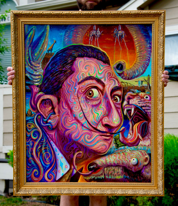 Dilly Dali Original Painting