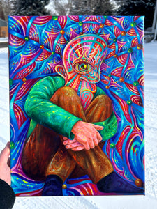 Ponder Original Painting