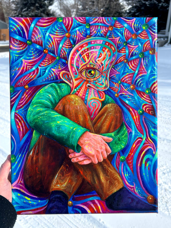 Ponder Original Painting