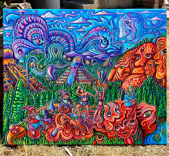 Carnival Original Painting
