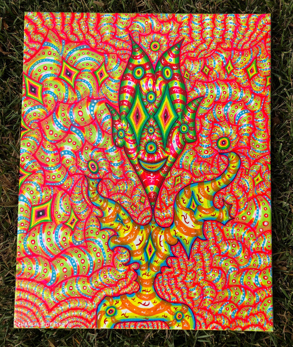 The Language Maker - Original Acrylic Painting