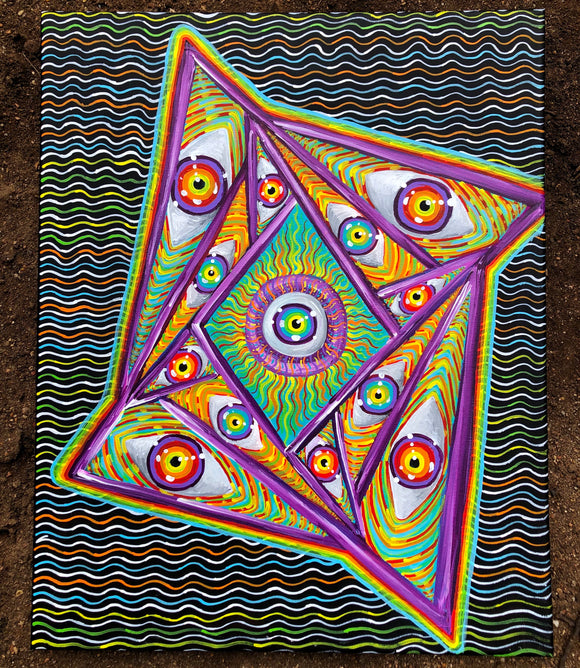 Eyes Of The Beholder Original Painting