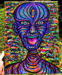 Crazyface Original Painting