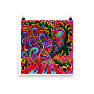 Cauldron of the Many Selves 18x18" Matte Print