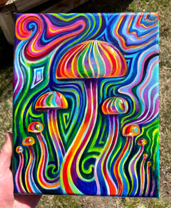 Fungal Boogie Original Painting