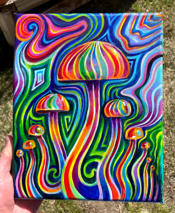 Fungal Boogie Original Painting