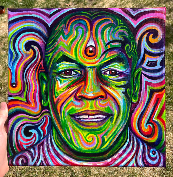 Iron Mike in Hyperspace Original Painting