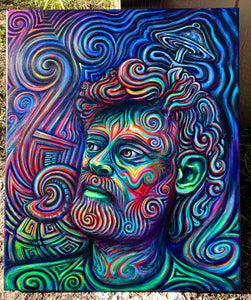 Terence of the Mushroom Original Painting